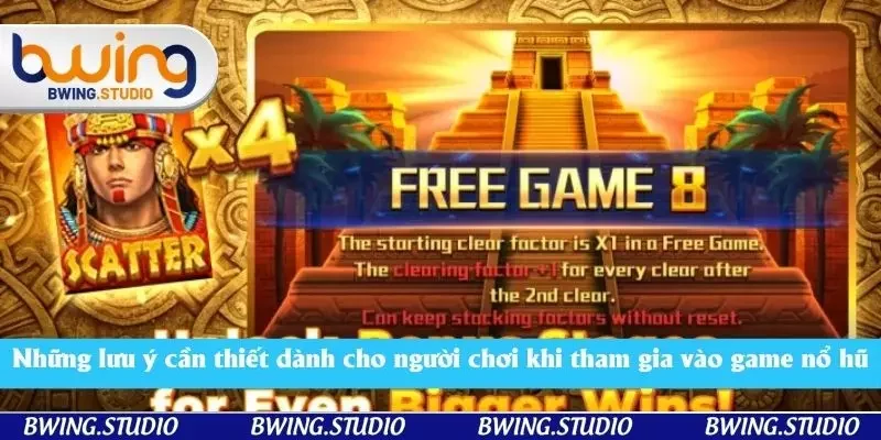 Những lưu ý cần thiết dành cho người chơi khi tham gia vào game nổ hũ Những lưu ý cần thiết dành cho người chơi khi tham gia vào game nổ hũ